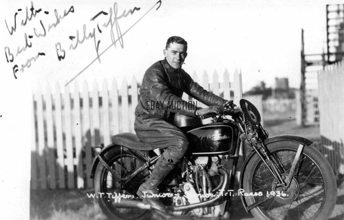 Velocette factory racer billy - velocette,