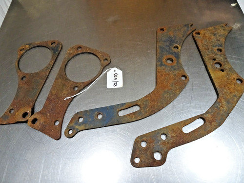Triumph pre unit engine plates - triumph,