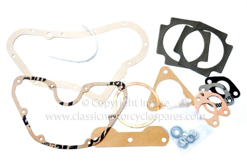 Gasket set velocette - gasket,